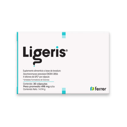 Ligeris 498 Mg Suplemento Alimenticio 30 Cápsulas