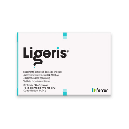 Ligeris 498 Mg Suplemento Alimenticio 30 Cápsulas