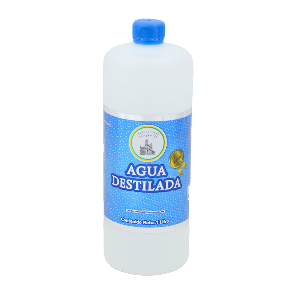 AGUA DESTILADA 1 LITRO REBOTICA MADRID