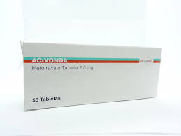 AC-Vonda Metotrexato 2.5 Mg 50 Tabletas Blister Genérico Accord