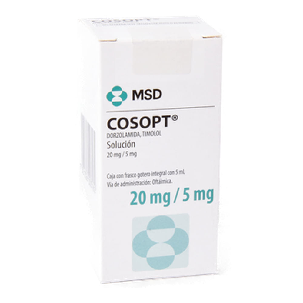 Cosopt Oftálmica 20 Mg Solución 5 Ml – Farmacia Coyoacán