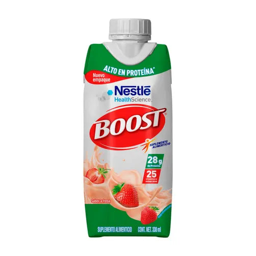 Boost Alto en Proteína Suplemento Alimenticio Fresa 330 mL