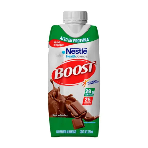 Boost Alto en Proteína Suplemento Alimenticio Chocolate 330 mL