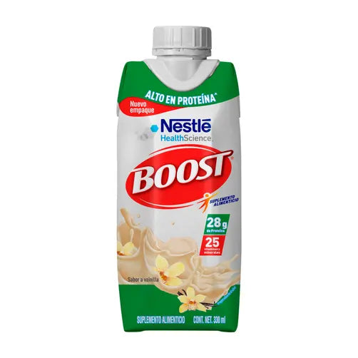 Boost Alto en Proteína Suplemento Alimenticio Vainilla 330 mL