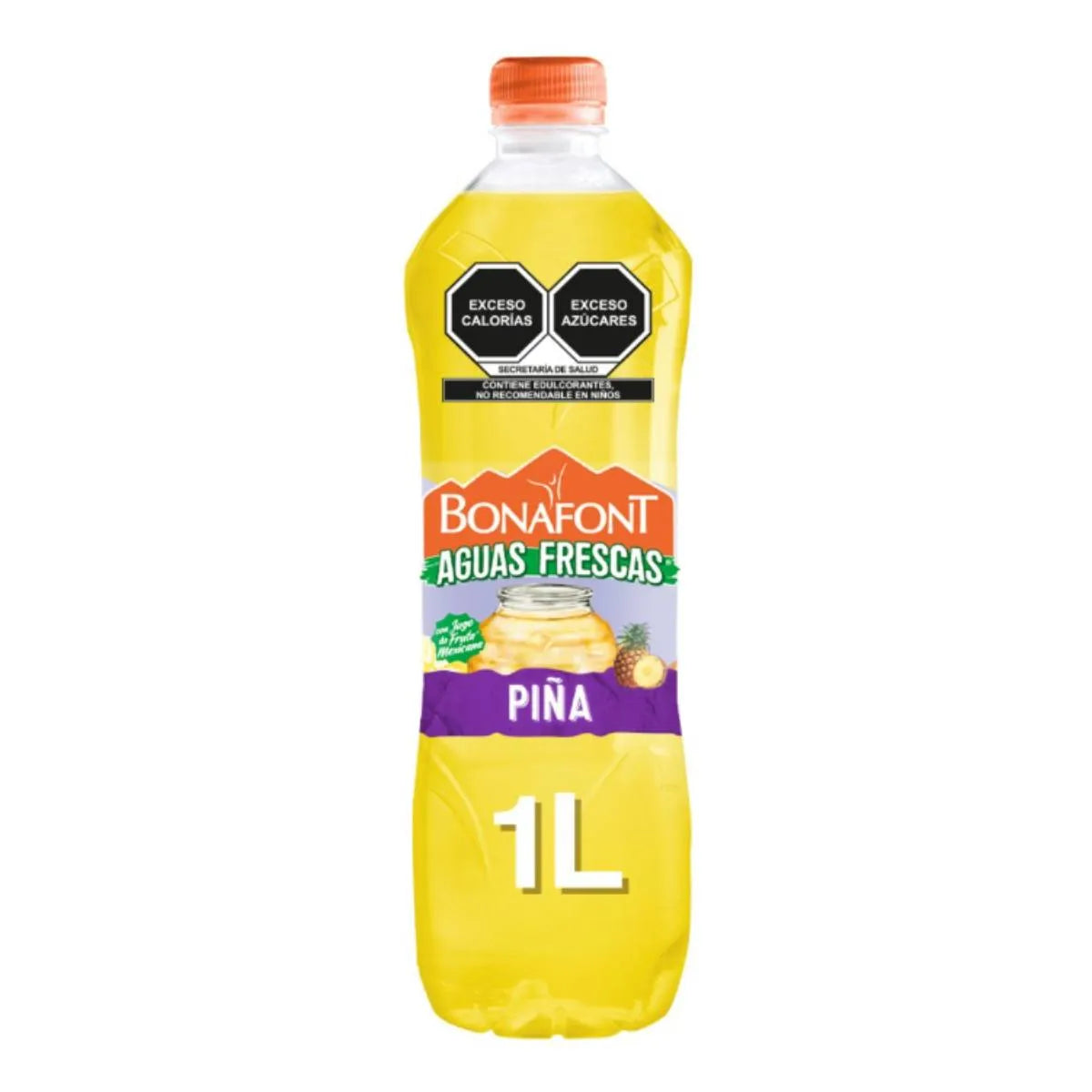 Bonafont Aguas Frescas Piña 1 L