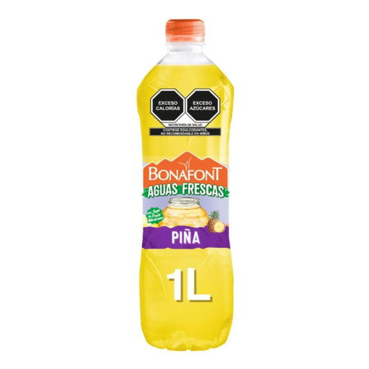 Bonafont Aguas Frescas Piña 1 L