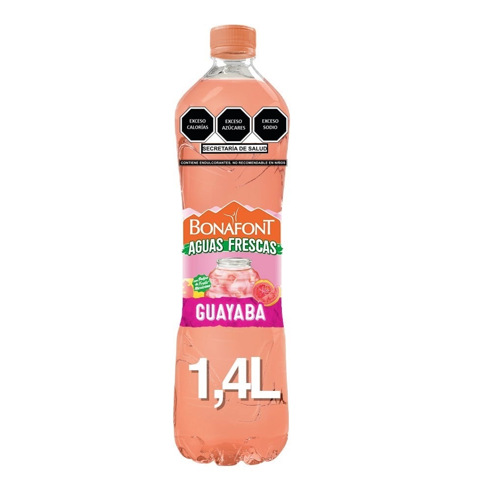Bonafont Aguas Frescas Guayaba 1.4 L