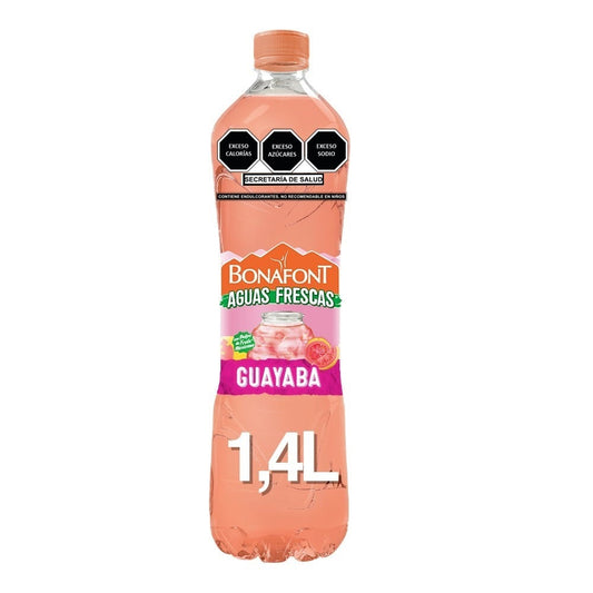 Bonafont Aguas Frescas Guayaba 1.4 L