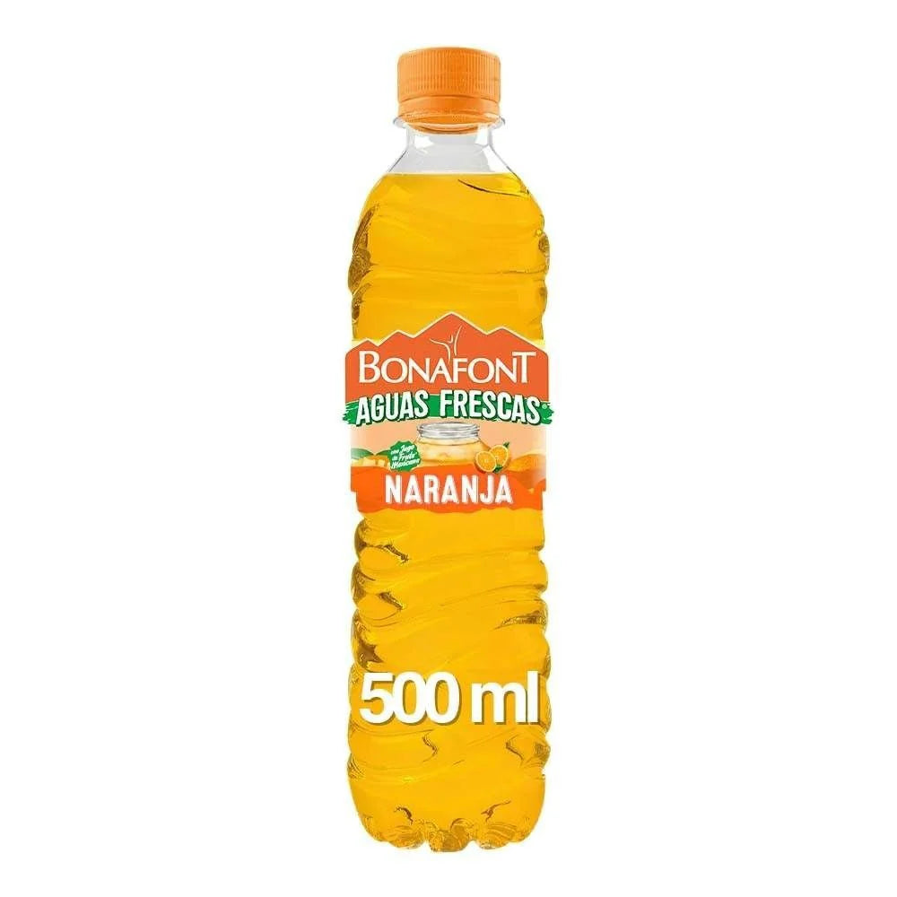 Bonafont Aguas Frescas Naranja  500 mL