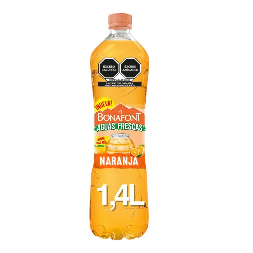 Bonafont Aguas Frescas Naranja 1.4 L