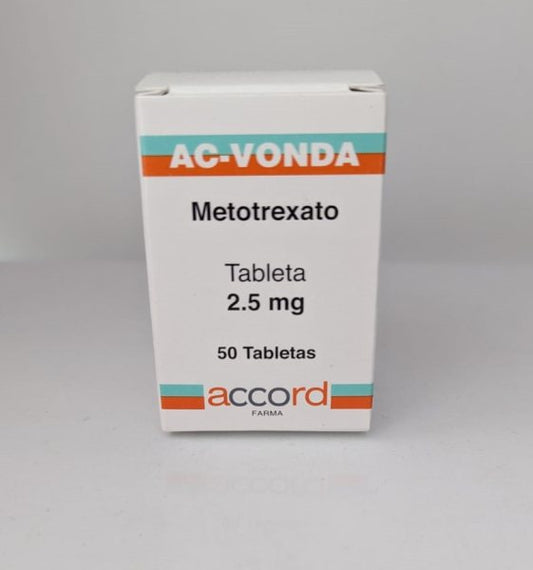AC-Vonda 2.5 Mg 50 Tabletas Frasco Genérico Accord