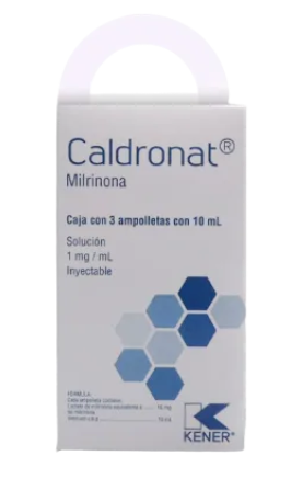 Caldronat 1 Mg Solución Inyectable 3 Ampolletas 10 Ml