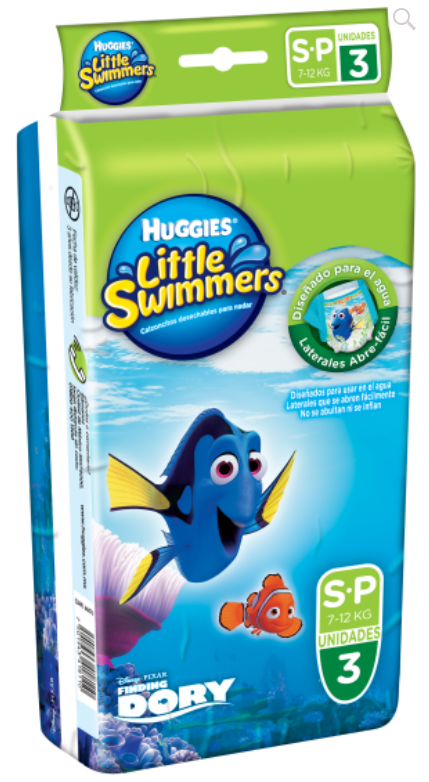 Calzoncillo Huggies Little Swimmers Nadar Chico 5x3 Piezas