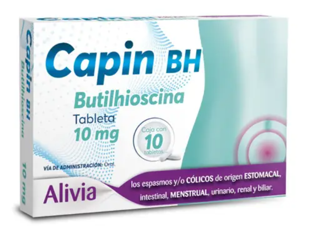 Capin BH 10 Mg 10 Tabletas