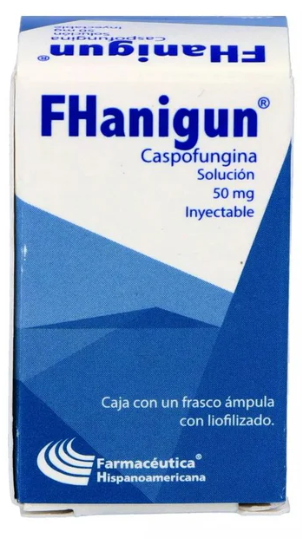 Caspofungina 50 Mg Solución Inyectable Frasco Ámpula Farm Hispa