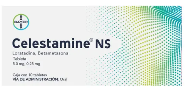 Celestamine NS 5/0.25 Mg 10 Tabletas