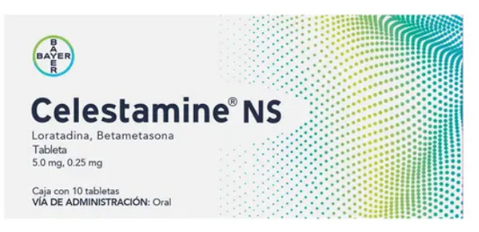 Celestamine NS 5/0.25 Mg 10 Tabletas