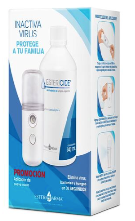 Estericide Antiséptico 240 Ml Solución Nebulizador