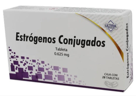 Estrógenos Conjugados 0.625 Mg 28 Tabletas Genérico Ultra Lab