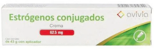 Estrógenos Conjugados 62.5 Mg Crema 43 G Genérico Avivia
