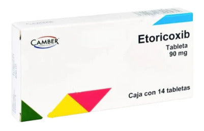 Etoricoxib 90 Mg 14 Tabletas Genérico Amarox