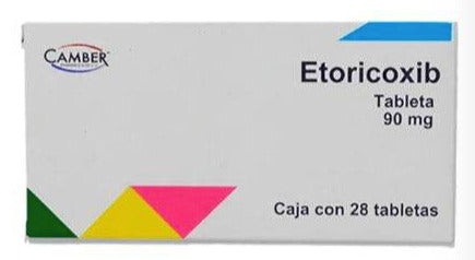 Etoricoxib 90 Mg 28 Tabletas Genérico Amarox