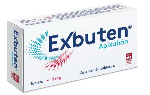 Exbuten 5 Mg  60 Tabletas