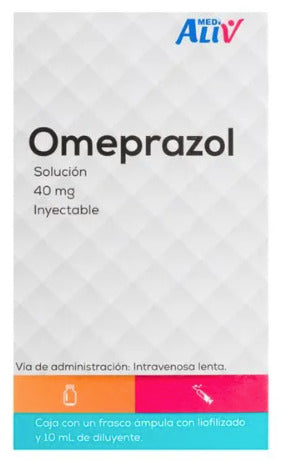 Exclusivo Omeprazol 40 Mg 10 Ml Frasco Ámpula Genérico