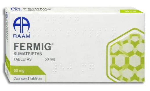 FERMIG SUMATRIPTAN 50MG TBS 2