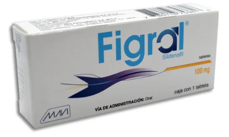 FIGRAL SILDENAFIL MAVI 100MG C/1