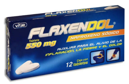 FLAXENDOL (NAPROXENO) 550MG TBS 12