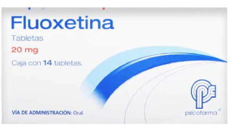 Fluoxetina 20 Mg 14 Tabletas Genérico Psicofarma