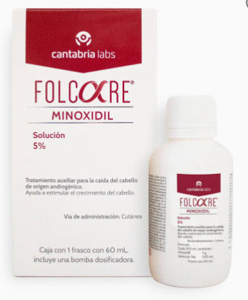 Folcare Tratamiento Minoxidil Solución 5 % 60 Ml