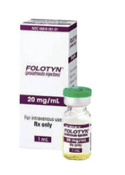 Folotyn 20 Mg/1 Ml Solución Inyectable 1 Ampolleta