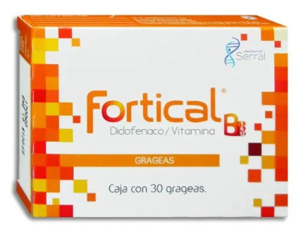 FORTICAL (DICLOFENACO, VITAMINA B1 6 12) 30 TABS