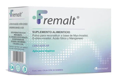 Fremalt Suplemento Alimenticio Cero Azúcar 30 Sobres