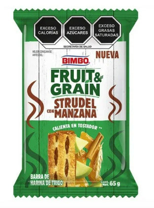 FRUIT&GRAIN STRUDEL MANZ 65G