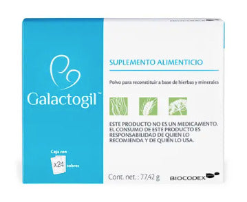 Galactogil Suplemento Alimenticio 77.42 G 24 Sobres