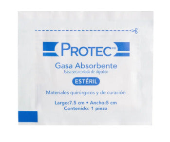 GASA ESTERIL 7.5X5CM