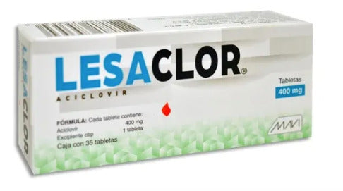 GE ACICLOVIR MAVI 400MG T