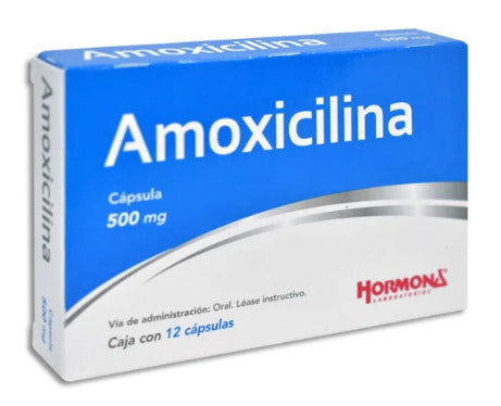 GE AMOXICILINA HORMO 500M