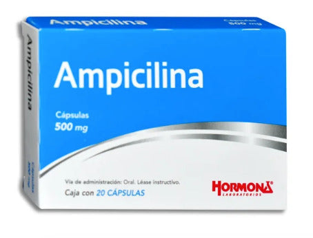 GE AMPICILINA HORMO 500MG(A) - CAP 20