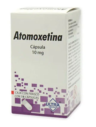 GE ATOMOXETINA ULTRA 10MG - CAP 14