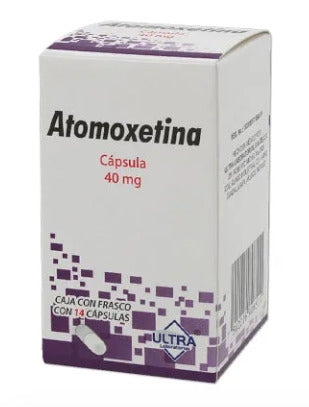 GE ATOMOXETINA ULTRA 40MG - CAP 14