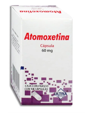 GE ATOMOXETINA ULTRA 60MG - CAP 14