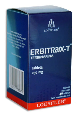 GE TERBINAFINA LOEFF 250MG - TAB 40