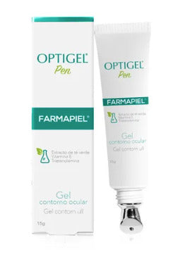 Gel Optigel Pen Contorno Ojos Té Verde 15 G