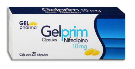 GELPRIM (NIFEDIPINO) 10MG C/20 CAP