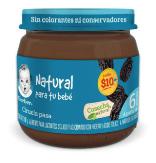 GERBER CIRUELA PASA 100G