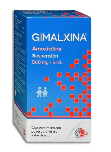 GIMALXINA 500MG/5ML SUSP  (AMOXICILINA)